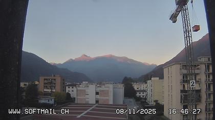 Bellinzona: Giubiasco Richtung 3 Castelli di