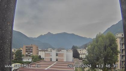 Bellinzona: Giubiasco Richtung 3 Castelli di