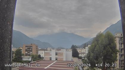 Bellinzona: Giubiasco Richtung 3 Castelli di