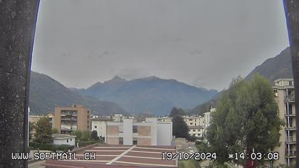 Bellinzona: Giubiasco Richtung 3 Castelli di