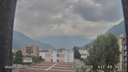 Bellinzona: Giubiasco Richtung 3 Castelli di