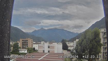 Bellinzona: Giubiasco Richtung 3 Castelli di