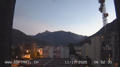 Bellinzona: Giubiasco Richtung 3 Castelli di