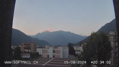 Bellinzona: Giubiasco Richtung 3 Castelli di