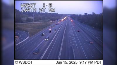 Brier Traffic: I-5 at 164th St SW