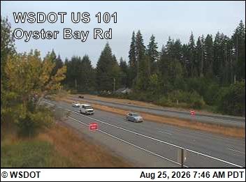 Traffic Cam Lacey › North: US 101 at MP 359: Oyster Bay Rd