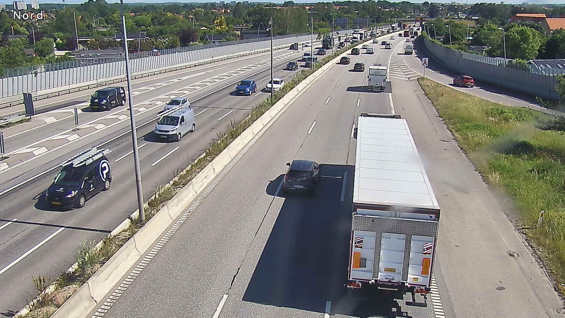 Traffic Cam Haveforeningen Mirabelle › South: E47 Motorring 3 ved Gladsaxe. Kameraet er opsat ved Motorvejskryds Gladsaxe