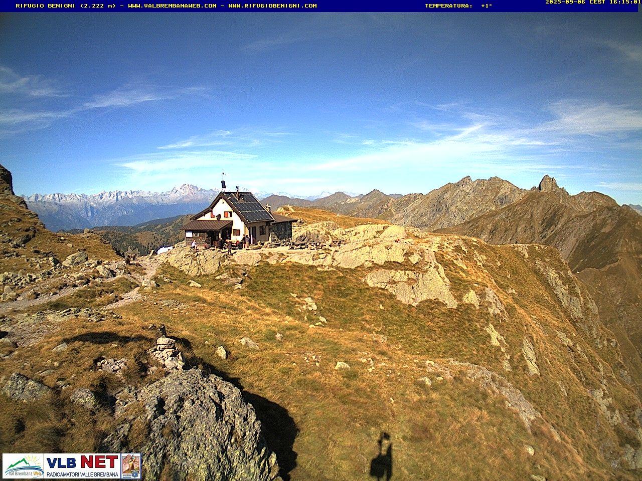 Traffic Cam Ornica: Rifugio C. Benigni