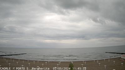 Preview delle webcam di Caorle › South-East: Porto Santa Margherita - Caorle Beach