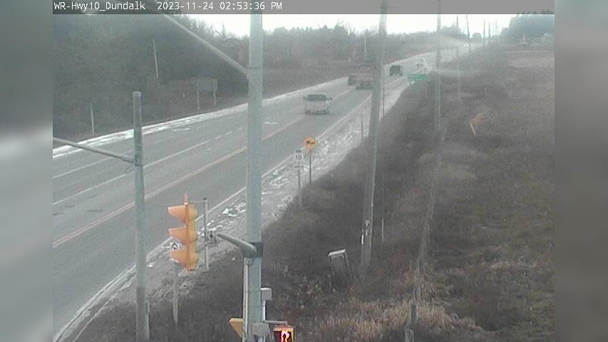 Traffic Cam Melancthon: Highway 10 near Dundalk