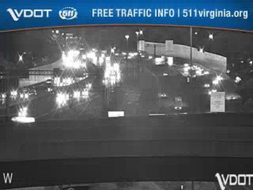 Traffic Cam Monticello Woods: I-495 - MM 57 - Median - Ramps connecting I-395 HOV to/from I-495 east of Interchange