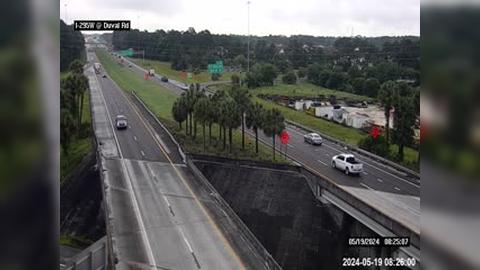 Traffic Cam Jacksonville: I-295 W at Duval Rd