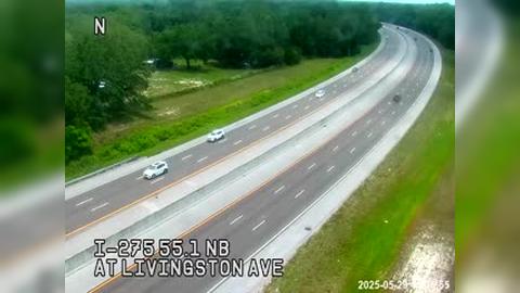 Traffic Cam Lake Magdalene: I-275 N at 55.1 NB