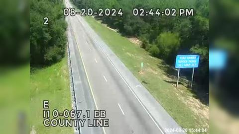 Traffic Cam Forest Highlands: I10-MM 067.1EB-County Line