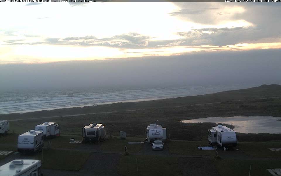 Traffic Cam Mavillette › West: Beach