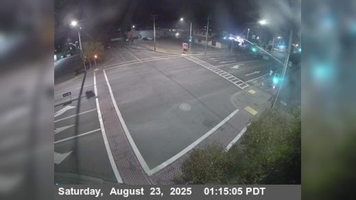 Traffic Cam Arcata: HUM-255: G St - Looking West toward H