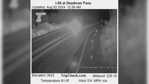 Traffic Cam Umatilla: I-84 at Deadman Pass