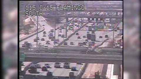 Traffic Cam Paradise: I-15 SB Flamingo