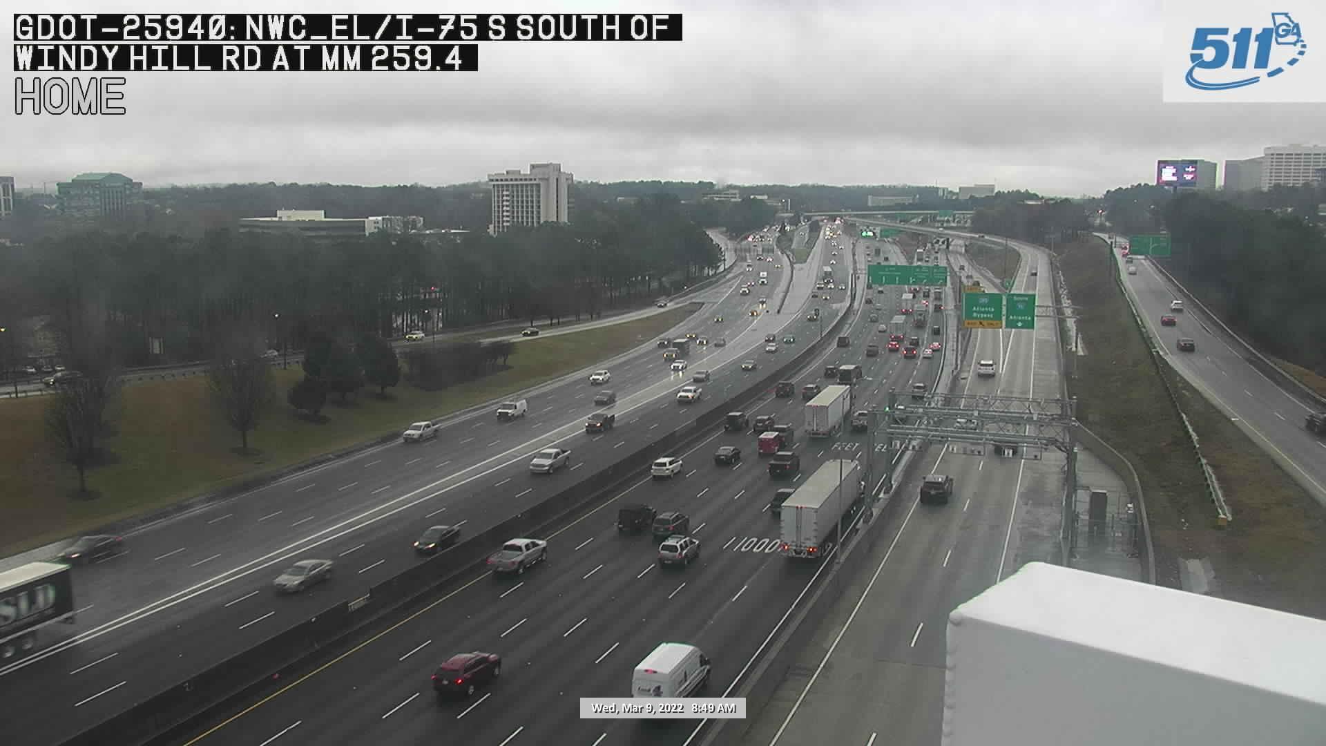 Traffic Cam Vinings: GDOT-CAM-