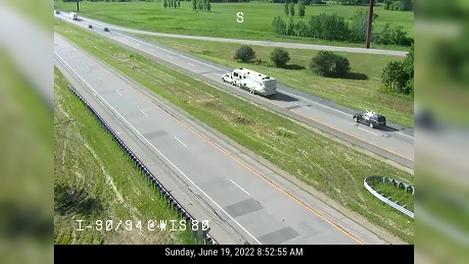 Traffic Cam New Lisbon: I-90/I-94 @ WIS 80