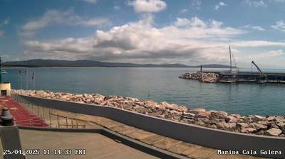 Preview delle webcam di Monte Argentario: Cala Galera Porto