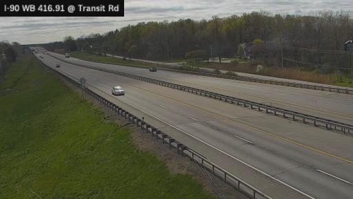 Traffic Cam Lancaster › West: I-90 at Transit Road