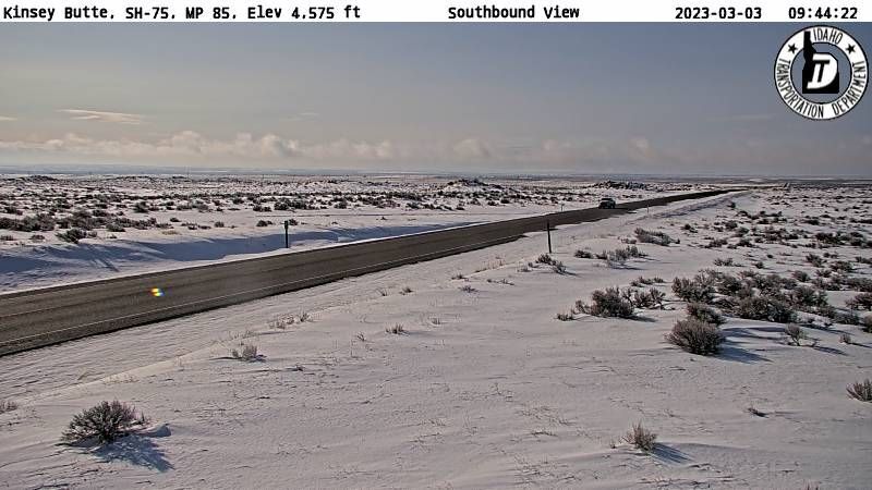 Traffic Cam Lincoln › South: SH 75: Kinsey Butte: South