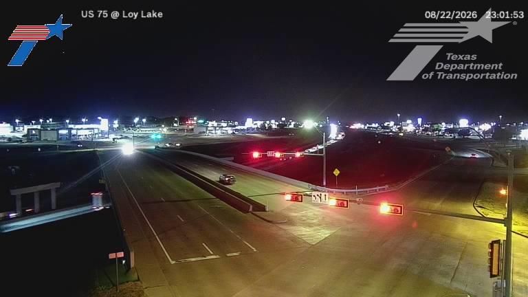Traffic Cam Sherman › North: PAR.US 75.LoyLake