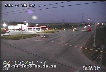 Traffic Cam Alvin › North: SH-6 @ CR99