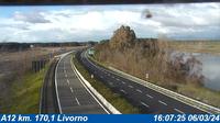 Pisa: A12 km. 170,1 Livorno - Current