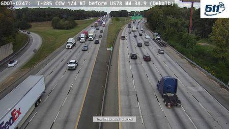 Traffic Cam Clarkston: GDOT-CAM-247--1