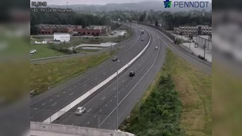 Traffic Cam Springettsbury Township: I-83 @ EXIT 18 (PA 124 MOUNT ROSE AVE)