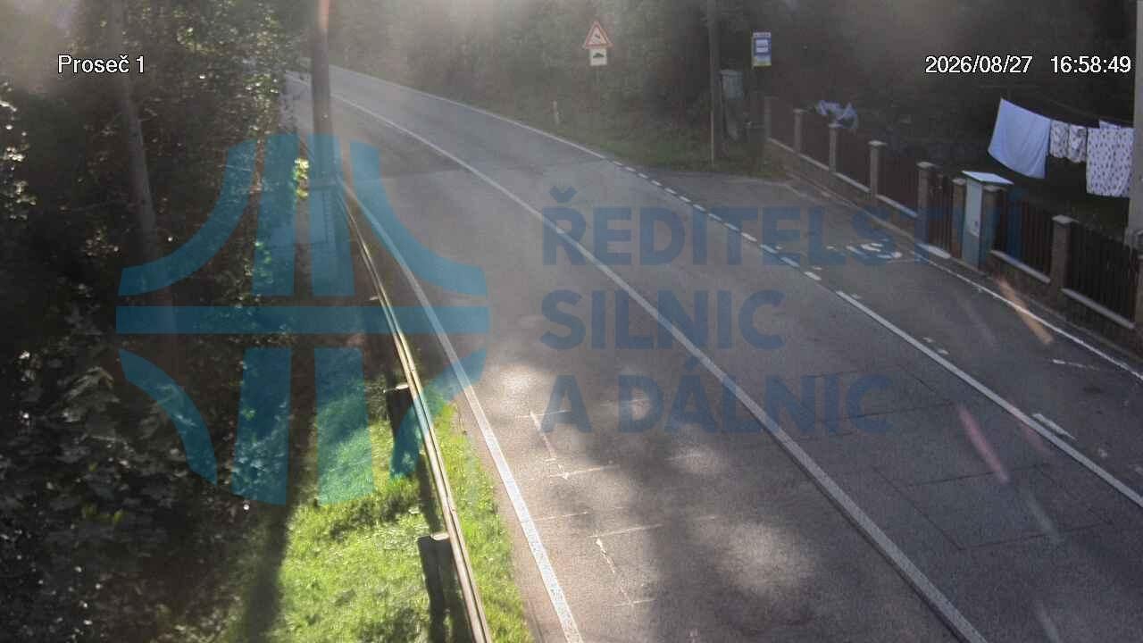 Traffic Cam Jablonec nad Nisou › West