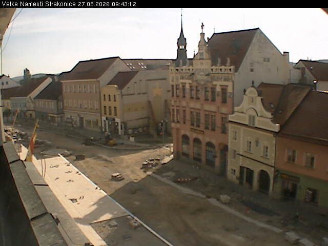 Traffic Cam Strakonice: velké náměstí