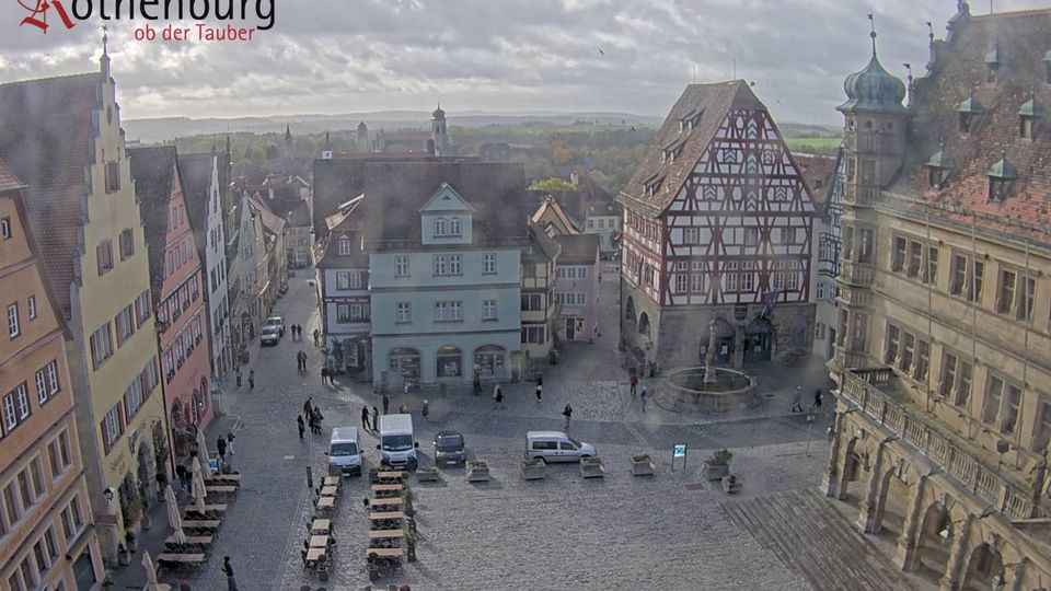 Rothenburg ob der Tauber during daytime