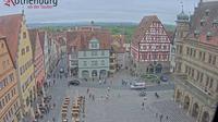 Herrnmuhle: Rothenburg ob der Tauber, Blick auf den Marktplatz - Di giorno