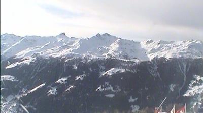 Saint-Luc: Tignousa 2000 above Rhone Valley