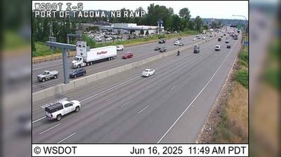 Edgewood Traffic: Port of Tacoma Rd