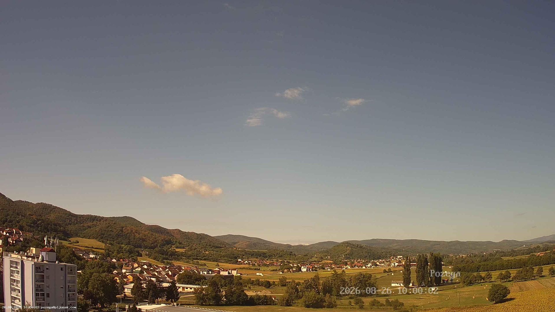 Traffic Cam Vasine Laze › North-East: Požega