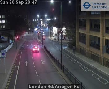 Traffic Cam London: Rd/Arragon Rd