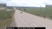 Ultima vista de la luz del día desde Dawson Creek › East: Northern Region, Hwy 97 at Dangerous Goods Route, west of − looking e