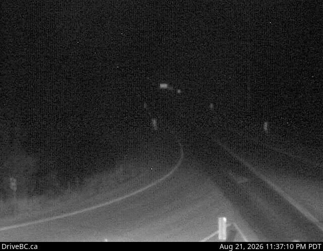 Traffic Cam Salmo › North: Hwy 3 at Hwy 3B junction looking westbound