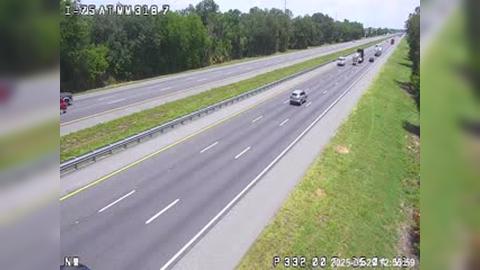 Traffic Cam Bushnell: I-75 @ MM 318.7 NB