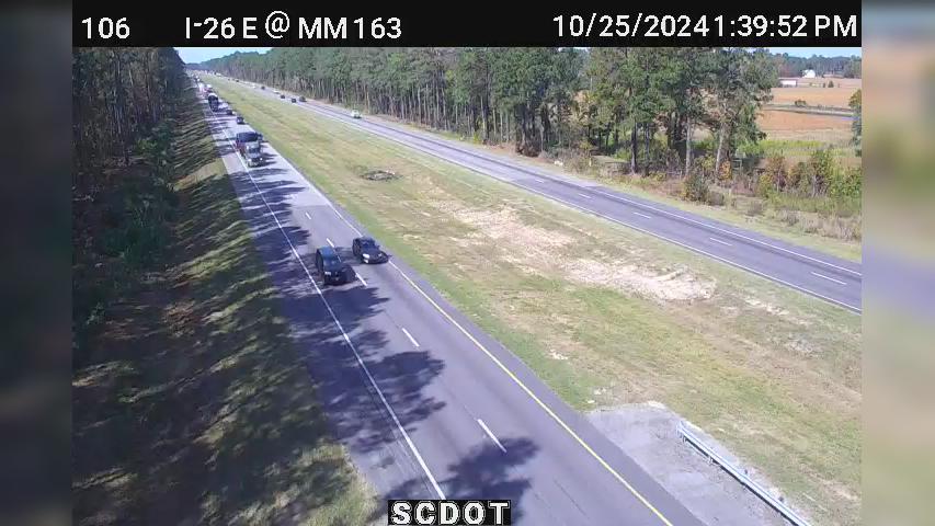 Traffic Cam Bowman: I-26 E @ MM 163