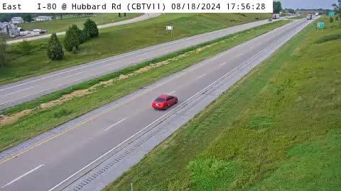 Traffic Cam Council Bluffs: CB - I-80 @ Hubbard Road (11)