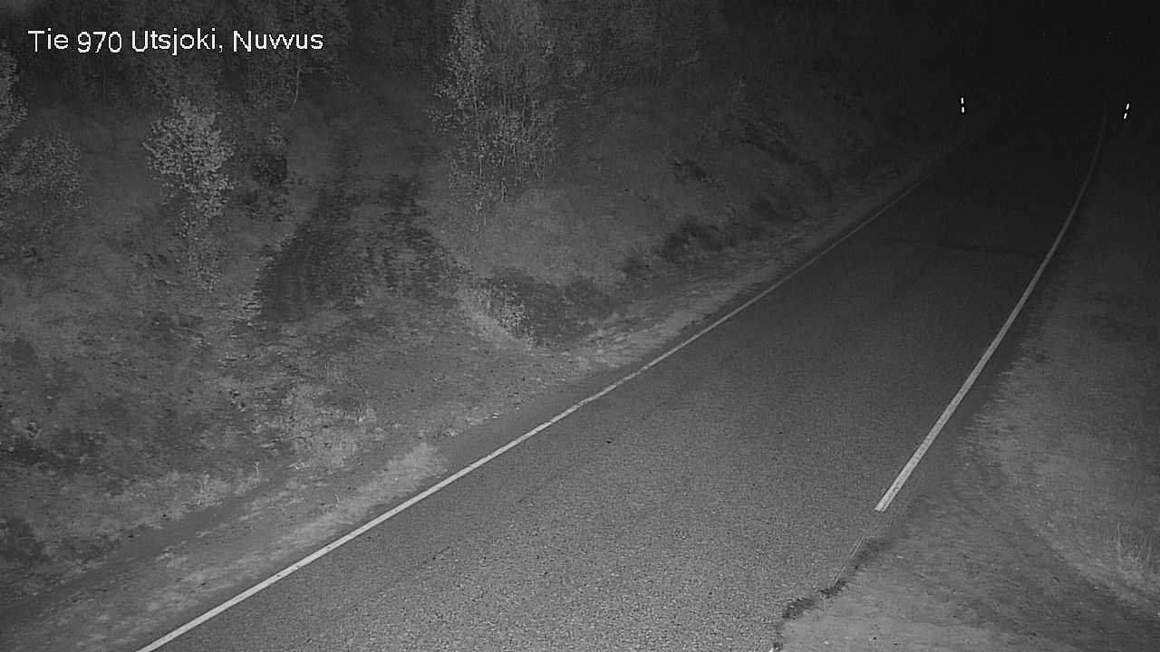 Traffic Cam Utsjoki: Tie 970 - Nuvvus - Karigasniemi