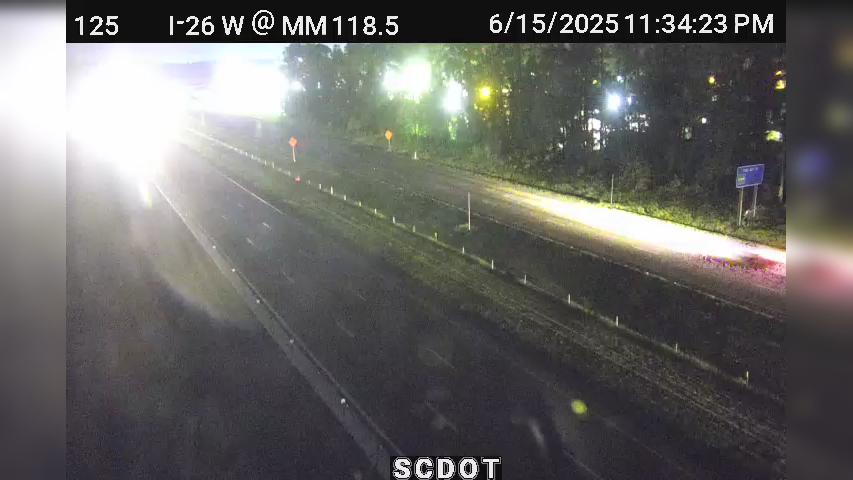 Traffic Cam Silver Lake: I-26 W @ MM 118.5