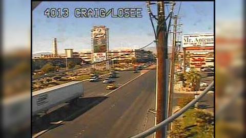 Traffic Cam North Las Vegas: Craig and Losee