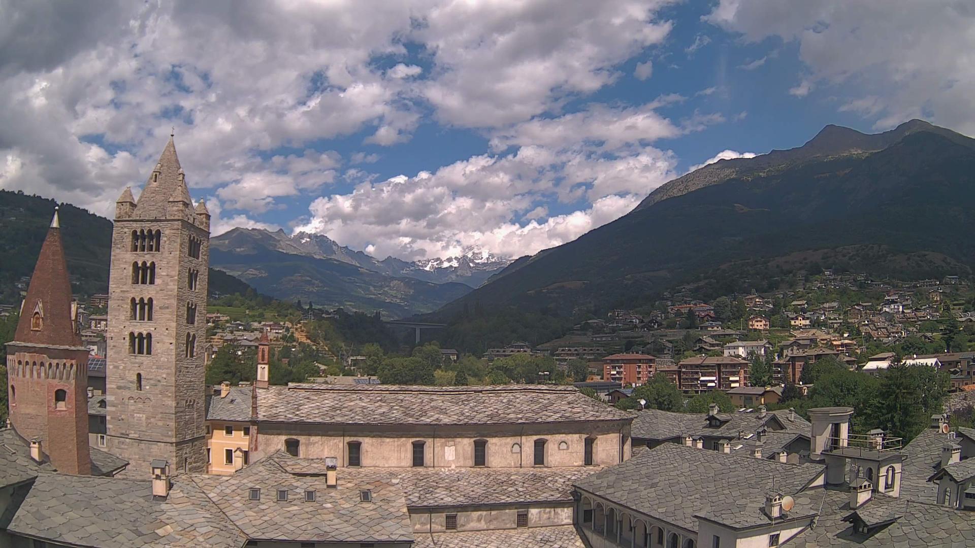 Aosta during daytime
