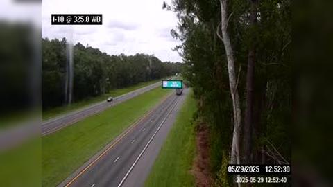 Traffic Cam Sanderson: I-10 W of CR-229